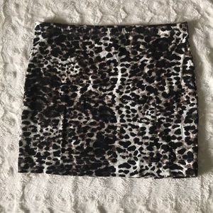 H&M Skirts - Leopard print mini skirt H&M Skirts - Leopard print mini skirt